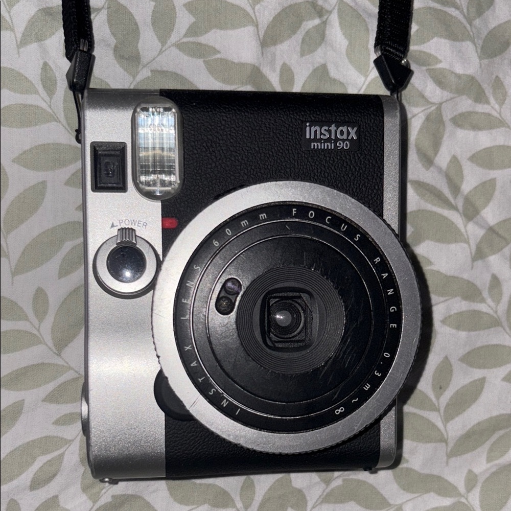 Instax Mini 90 in Black and Silver